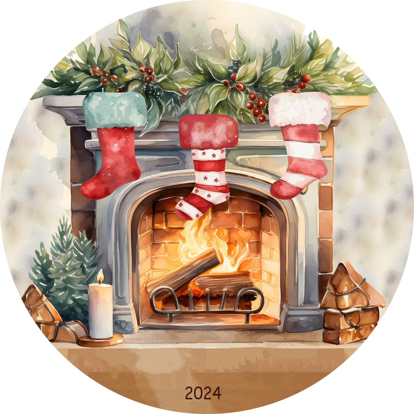 Family Stocking Christmas Ornaments