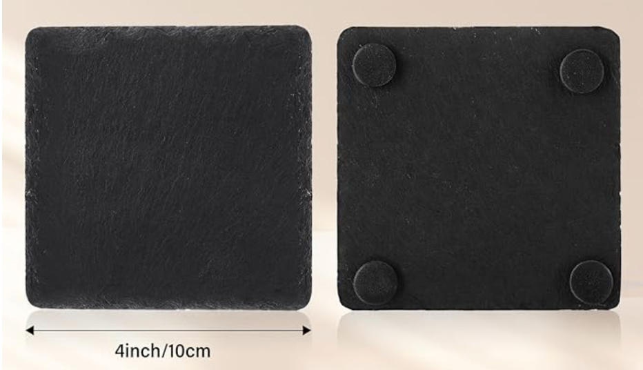 Custom Slate Coasters - Set of 4