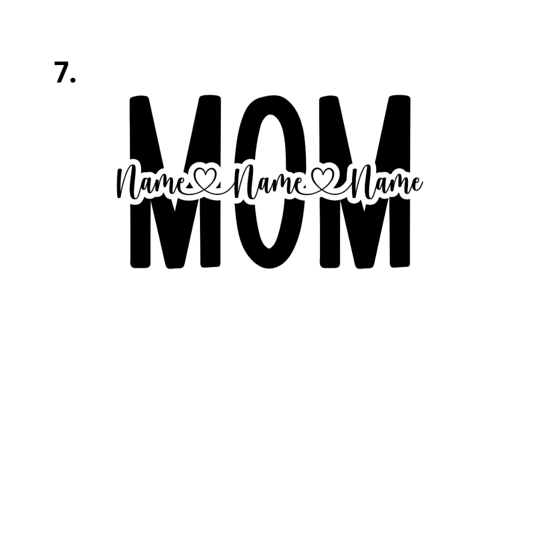 Mama Frosted Glass Tumbler, 16 oz Iced Coffee Cup