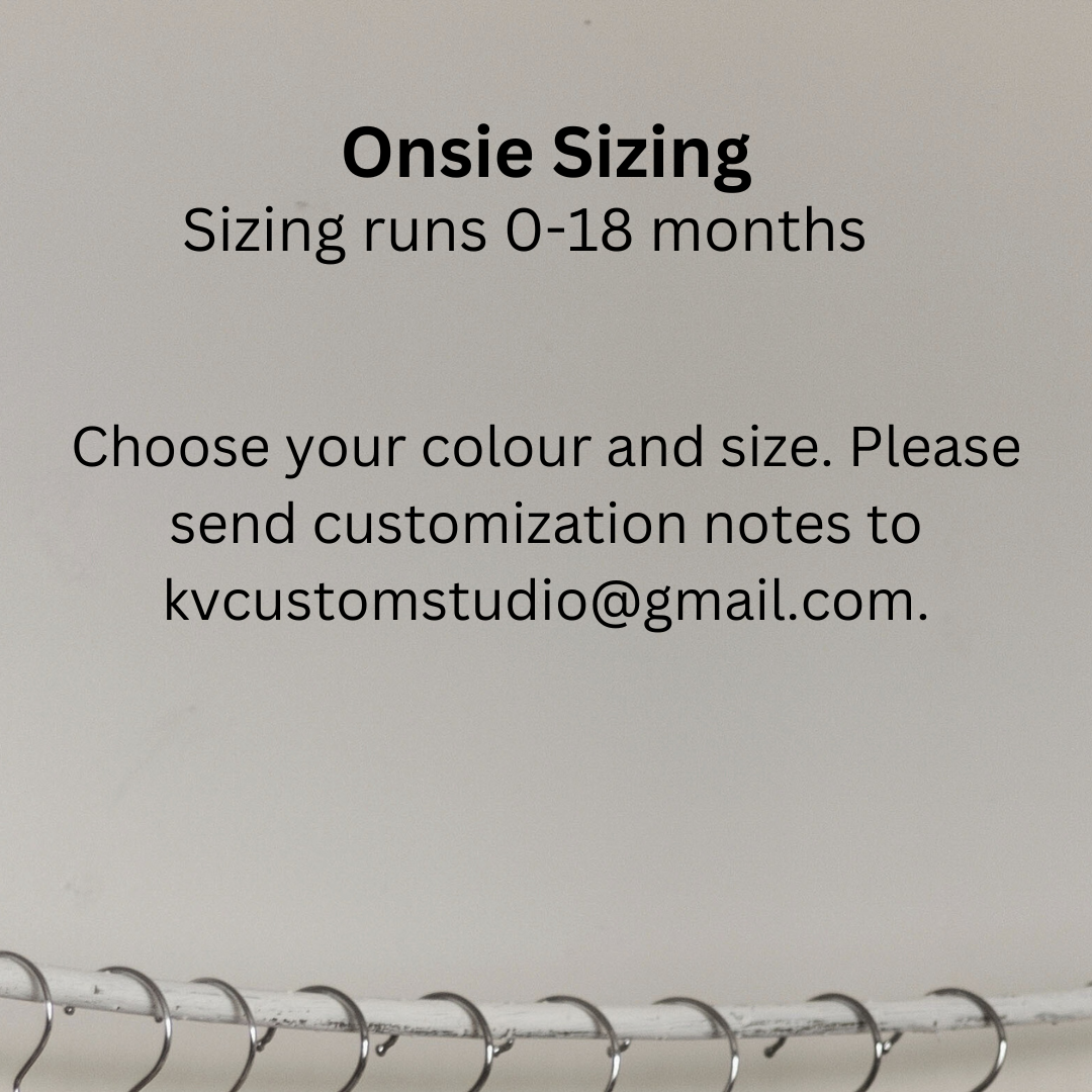 Custom Onesie
