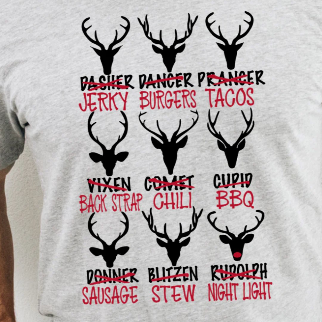 Adult Hunter Reindeer Christmas Sweater