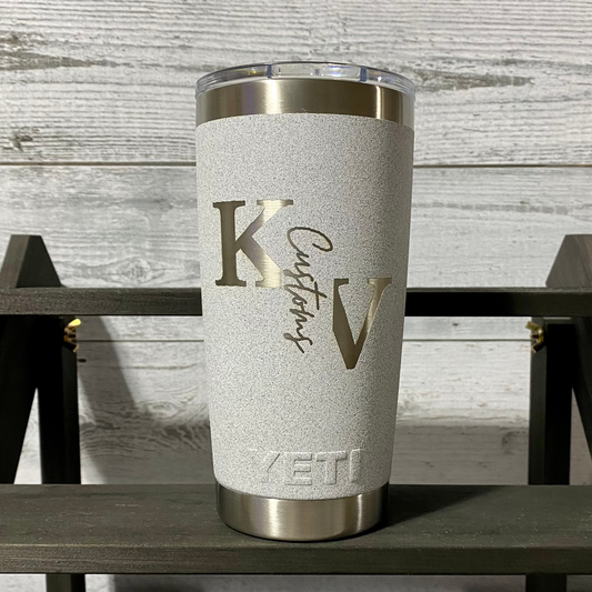 Custom Engraved 20 oz Rambler Tumbler