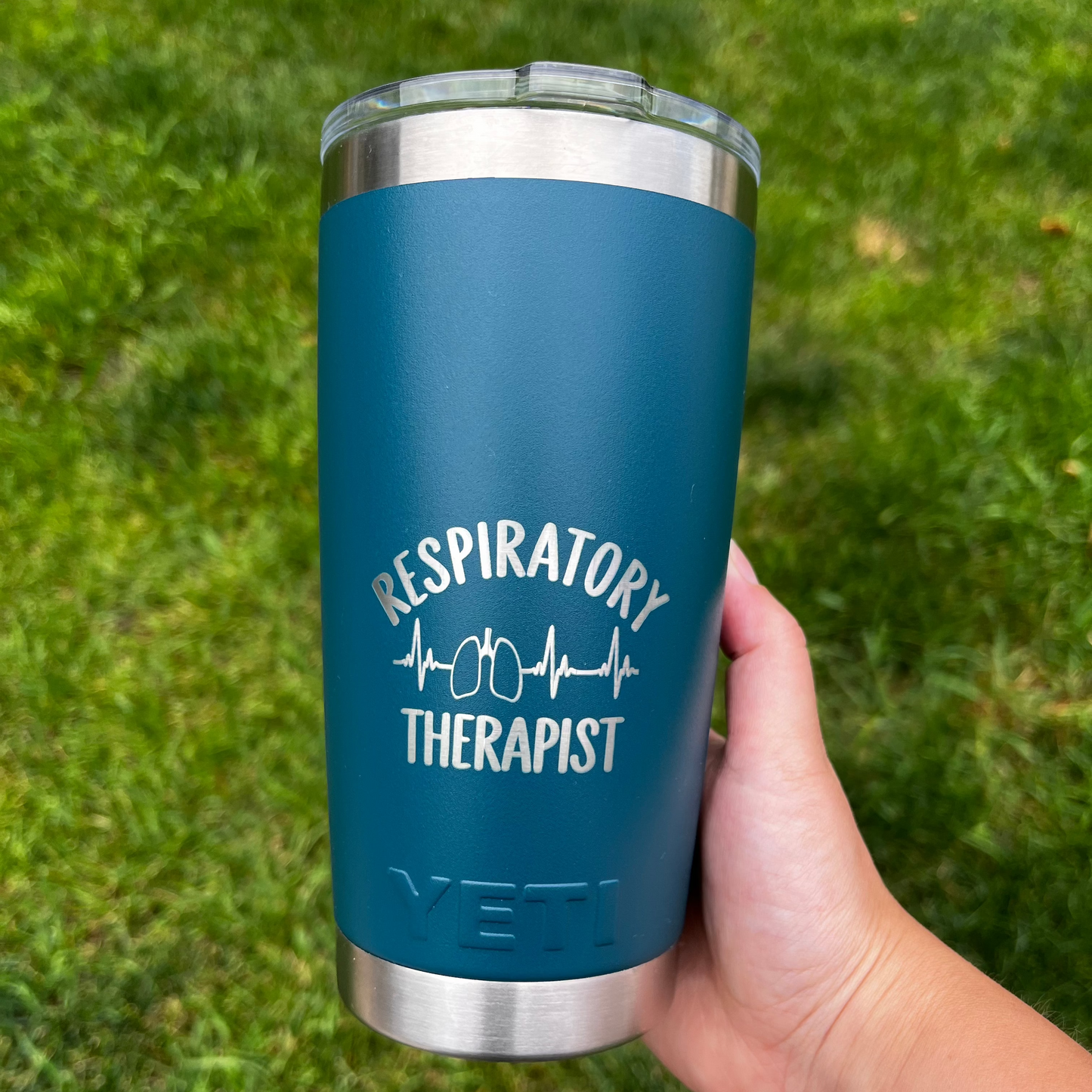 Custom Engraved 20 oz Rambler Tumbler