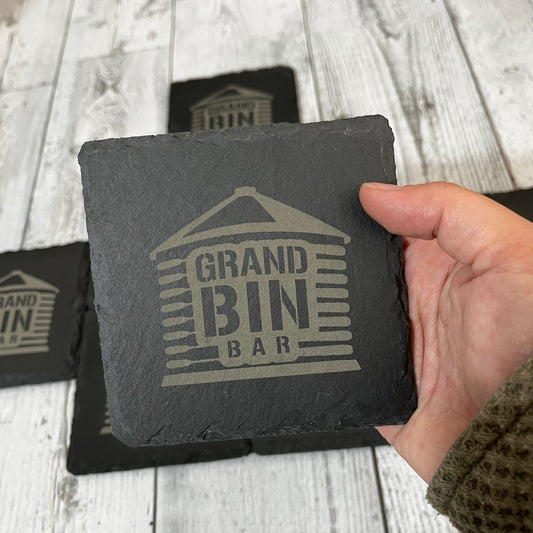 Custom Slate Coasters - Set of 4